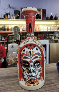 Dos Artes Skull Limited Edition Tequila Anejo, 1.0 Liter
