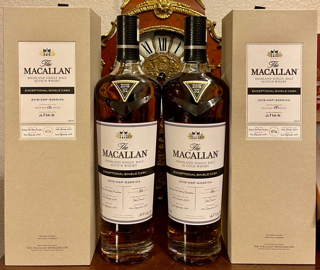 Macallan Exceptional Single Malt Scotch 2001