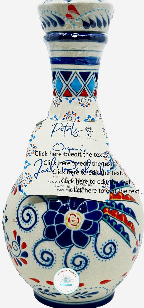 Joel Richard Petals Collection Organic Tequila Extra Anejo Tequila