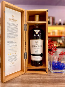 Macallan Sherry Oak 25 year Old Single Malt Scotch Whisky, 2023  vintage
