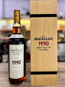 Macallan Fine & Rare 1990 Vintage Single Malt Scotch