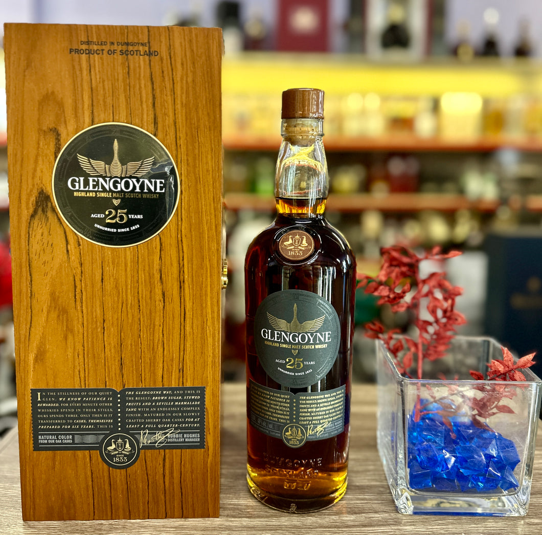 Glengoyne 25 Year Old Single Malt Scotch, 750ml