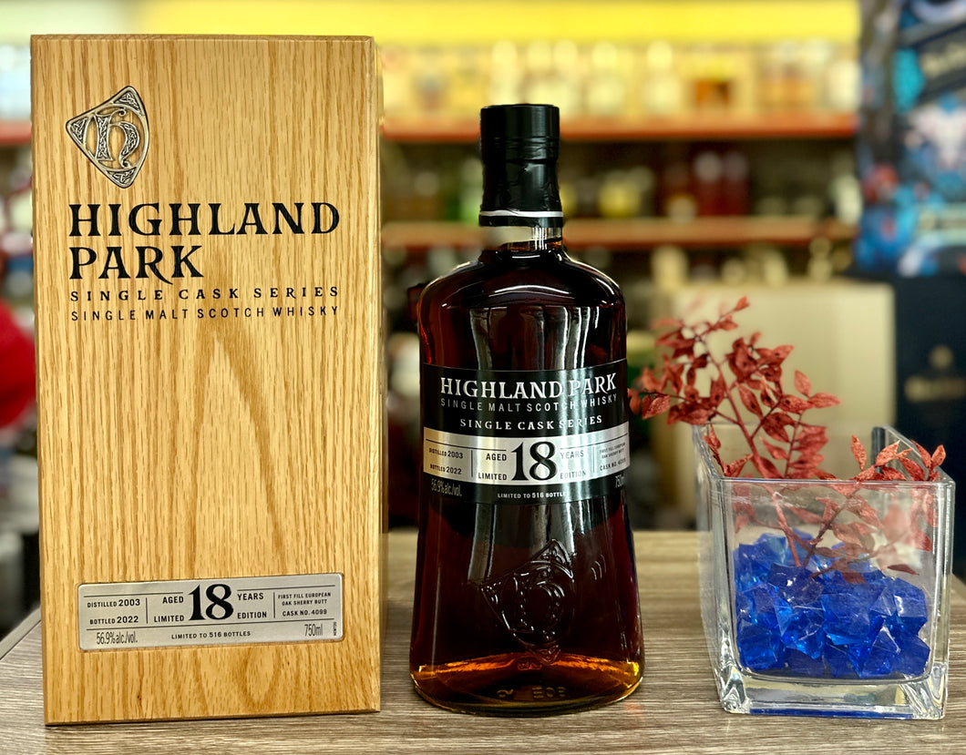 Highland Park 18 Year Old Limited Edition Cask No. 4099