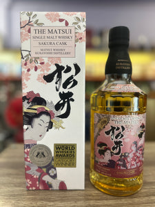 Matsui Shuzo Sakura Cask Single Malt Whisky