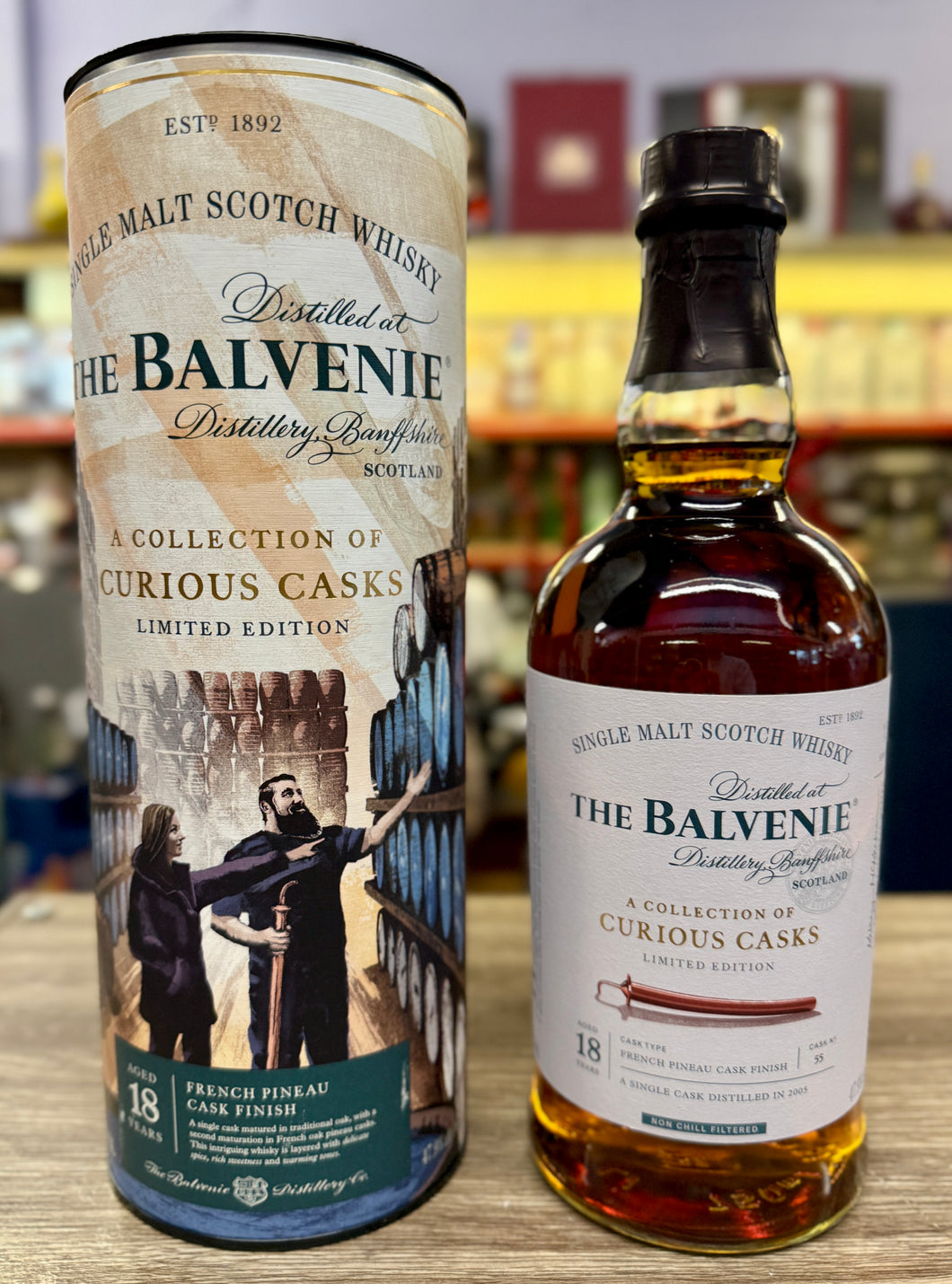 Balvenie 'A Collection of Curious Casks'  18 Year Old Single Malt Scotch