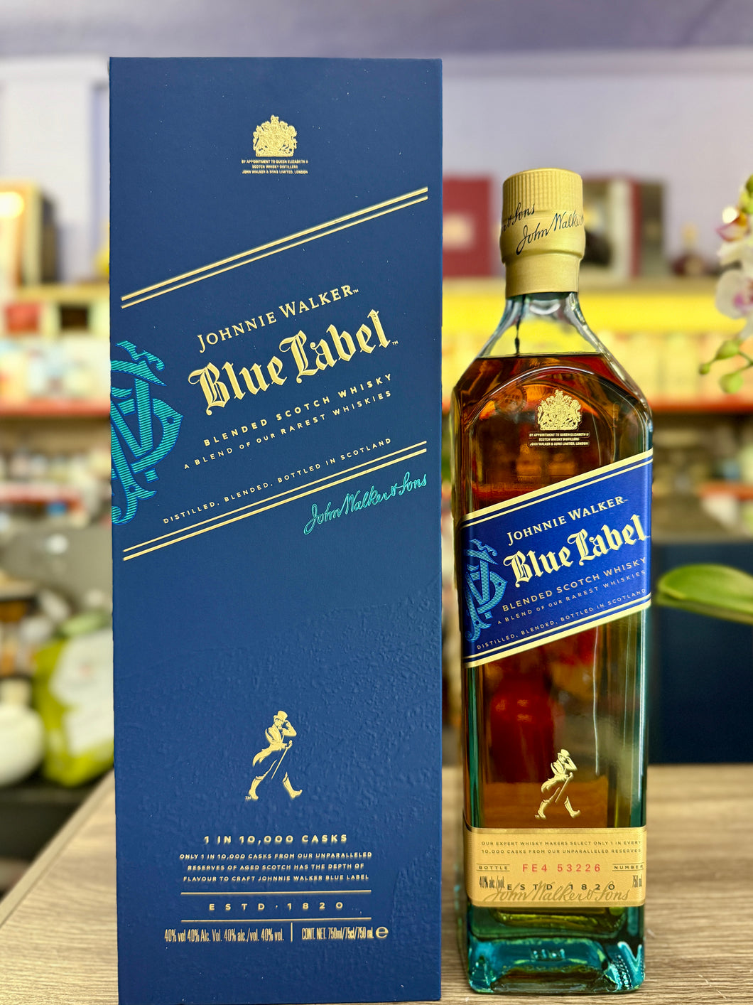 Johnnie Walker Blue Label Blended Scotch 750 mL