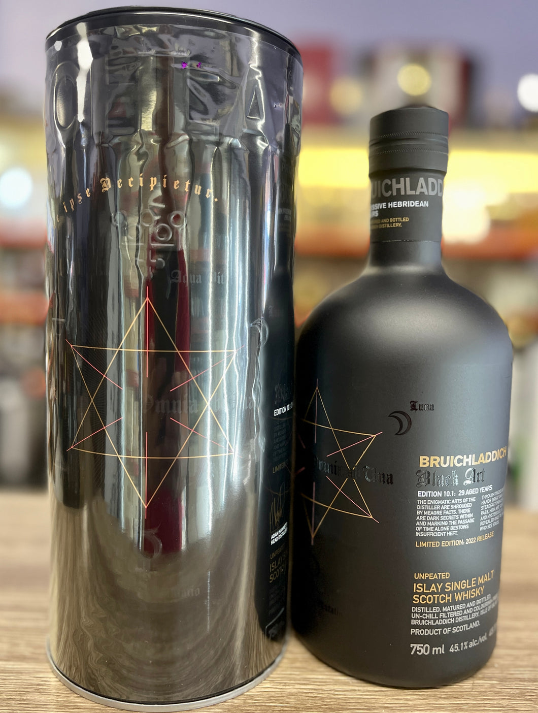Bruichladdich Black Art 10.1 Edition 29 Year Old Unpeated Single Malt Scotch