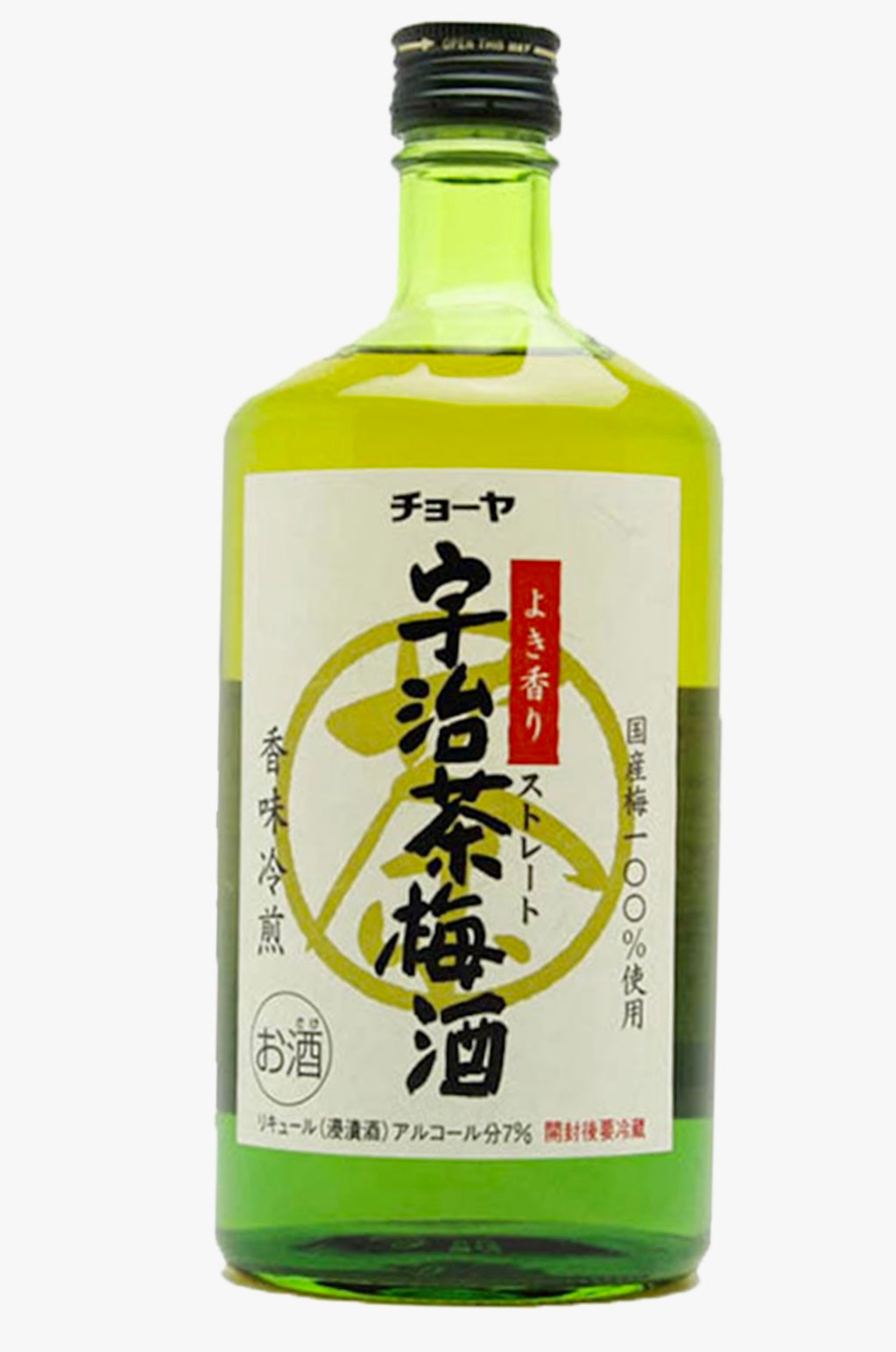 Choya Ujicha Green Tea Flavored Umeshu
