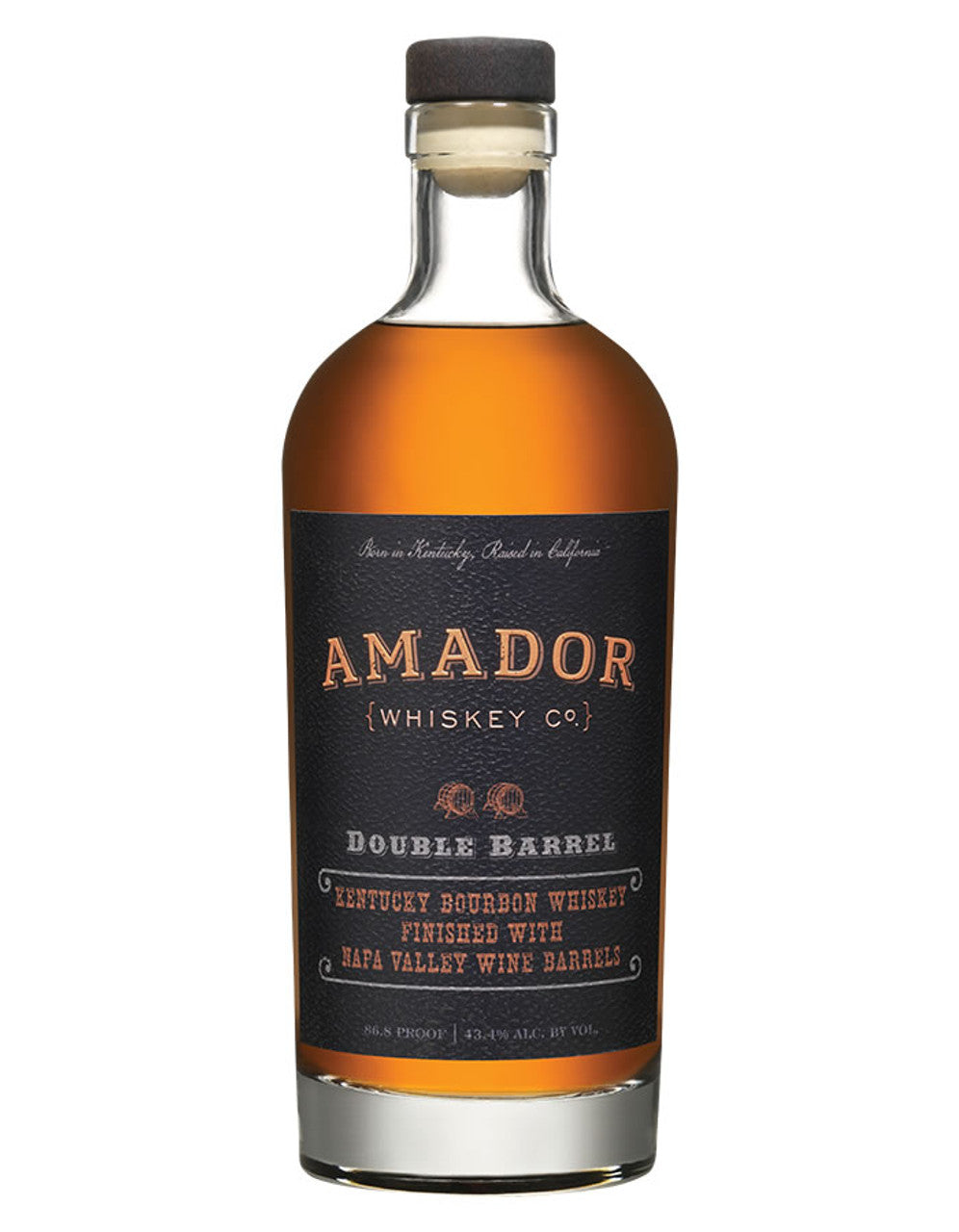 Amador Whiskey Co. 'Double Barrel' Napa Valley Cask Finish Bourbon Whiskey
