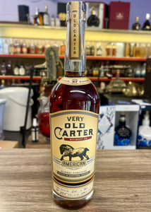 Old Carter Whiskey Co. 27 Year Old Barrel Strength Straight Bourbon