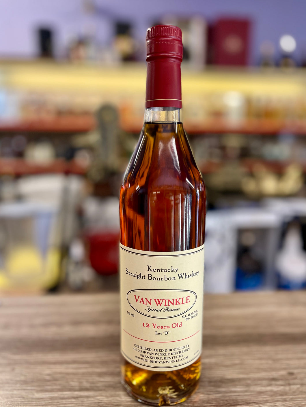Old Rip Van Winkle 'Van Winkle Special Reserve Lot B' 12 Year Old Kentucky Straight Bourbon