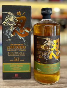 Shinobu Distillery 10 Year Old Mizunara Oak Finish Pure Malt
