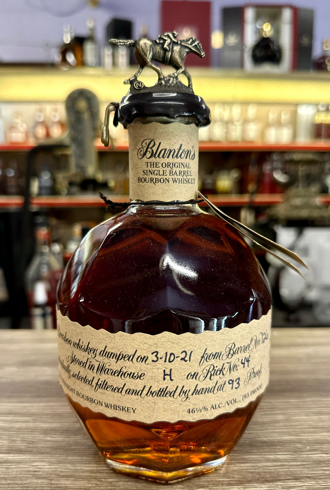 Blanton's The Original Single Barrel Kentucky Straight Bourbon Whiskey